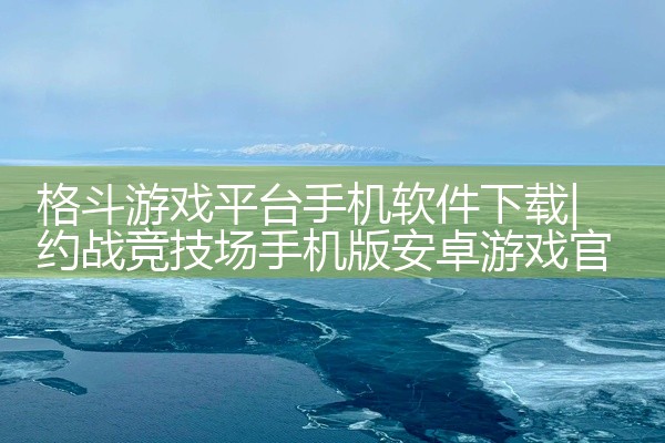 格斗游戏平台手机软件下载